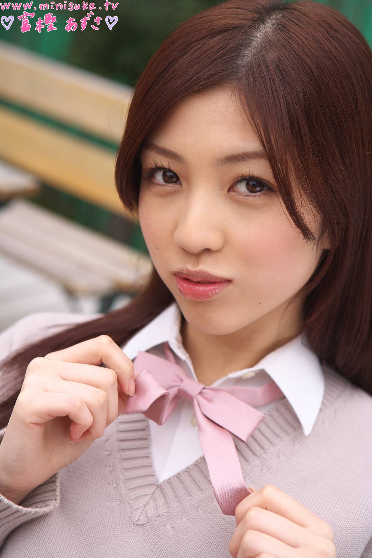 富樫あずさ [Minisuka.tv] 现役女子高生 Azusa Togashi